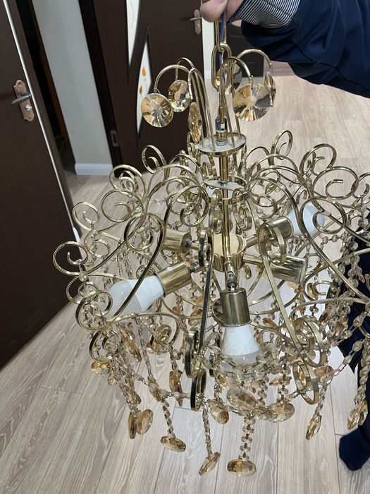 люстры металлические