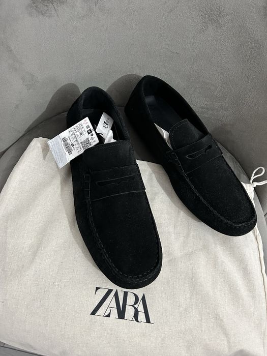 Pantofi / mocasini  Zara  piele