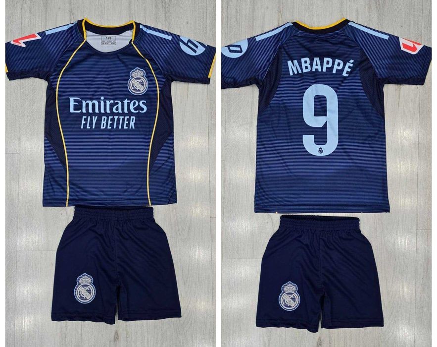 Детски Екип Мбапе 10 Новия Комплект 2026 Бял Цвят Реал Мадрид MBAPPE10