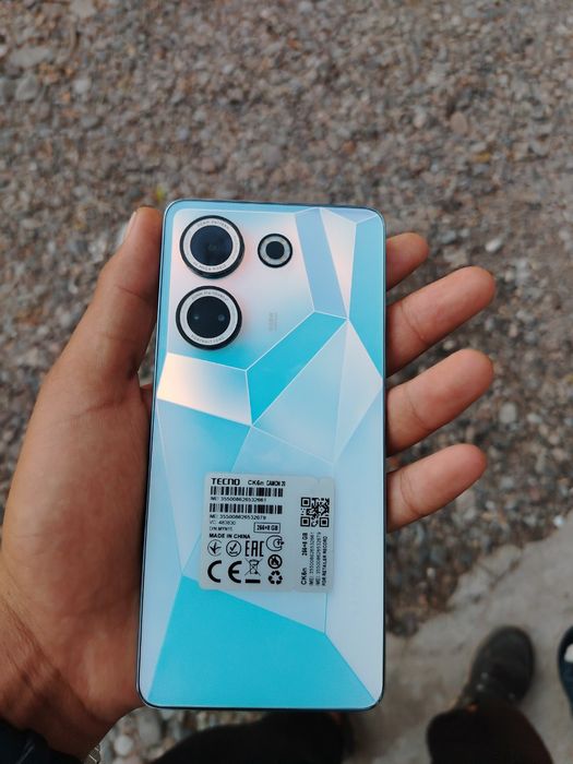 Tecno comon 20 garantiyasi bor