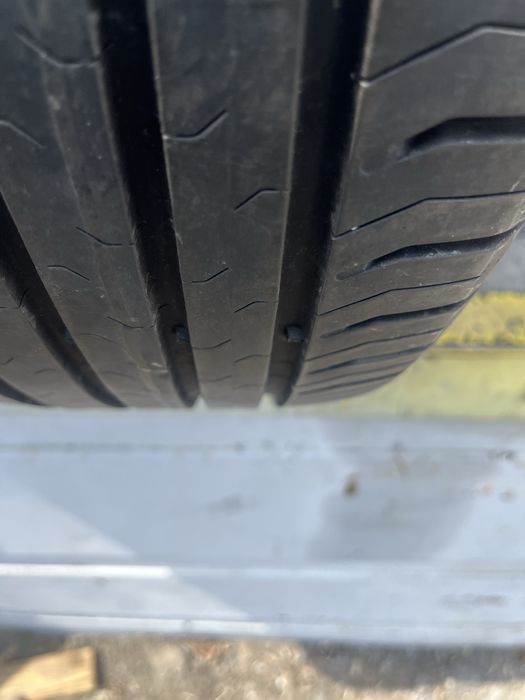2 бр. летни гуми 205/55/16 Continental 6 mm DOT 0318
