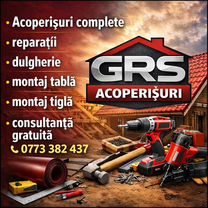 Acoperișuri complete si reparații