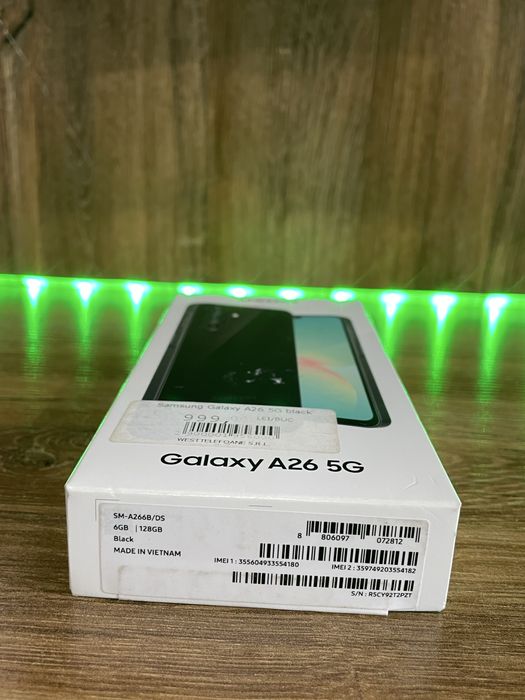 Samsung Galaxy A26 5G - 128 GB ,black-Garantie