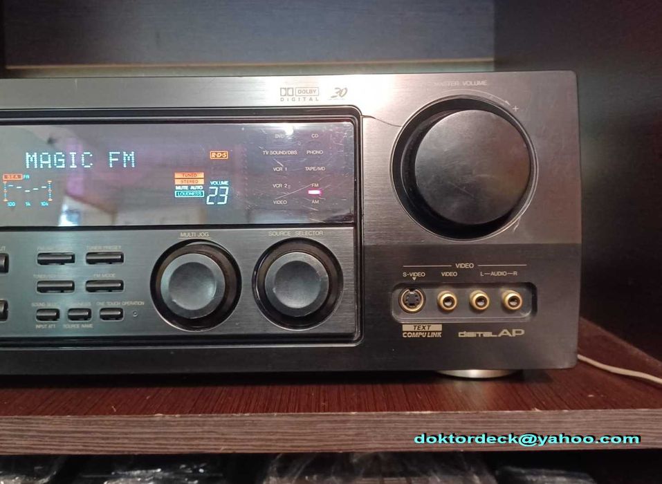 receiver JVC RX-884RBX cu tel. originala