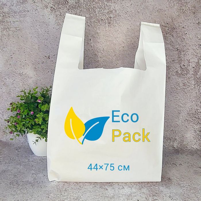 пакет майка с лого