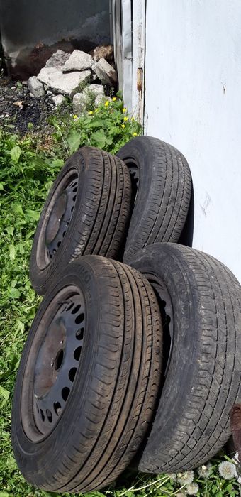 Vinzare jante tablă cu cauciucuri