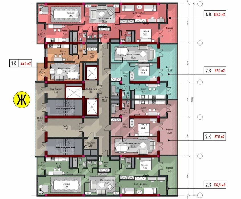 Kvartira продается 2/3/26 ,на ЖК Венеция