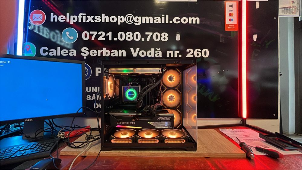 PC Ursul Negru X3D | Ryzen 7 9800X3D | RTX 3070ti Master | 32 GB 6000MHz