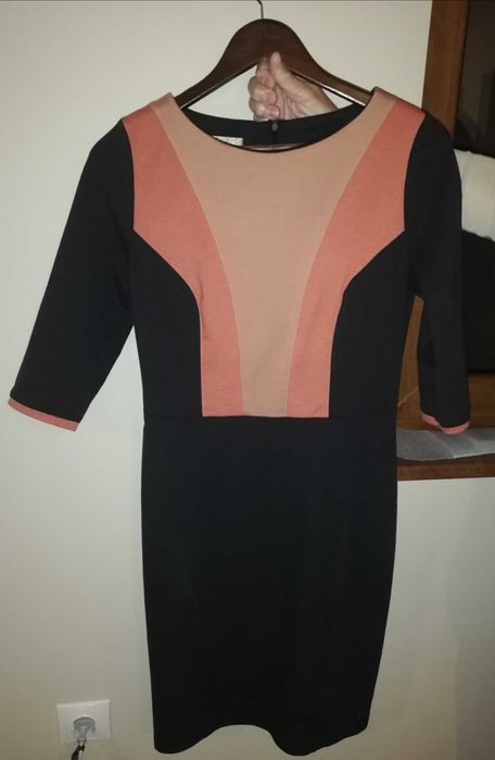 Дамска есенно-зимна рокля 40 размер