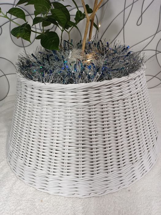 Корзина-юбка для ёлки