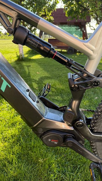 Bicicleta electrica Ghost E-ASX 2025 L Bosch CX 120NM bat 800 full suspension mullet