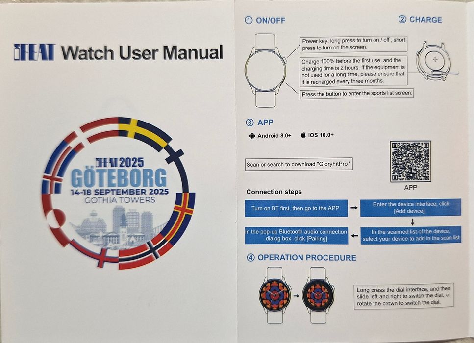 Smart часовник НОВ Smart watch