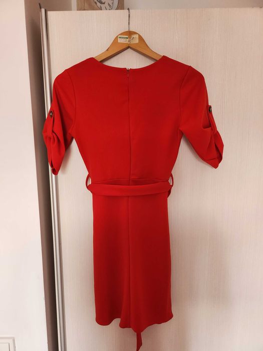Rochie bodycon rosie XS-S