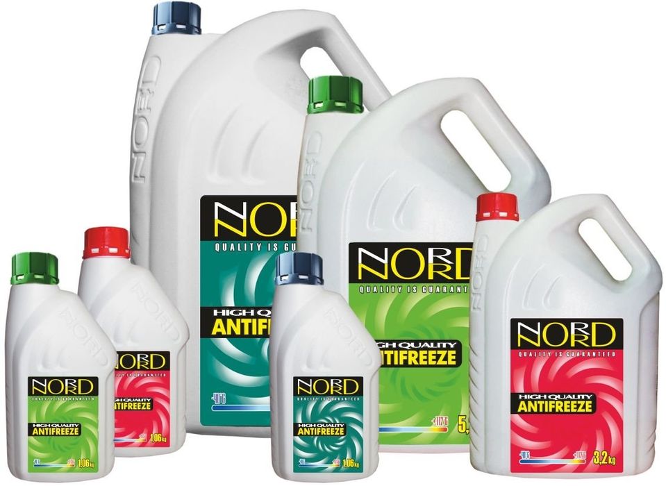 Замена масла Антифриза  НОРД NORD