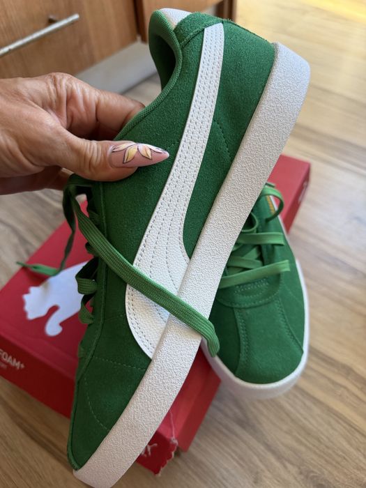 Оригинални нови зелени кецове Puma Club II ! 45 н