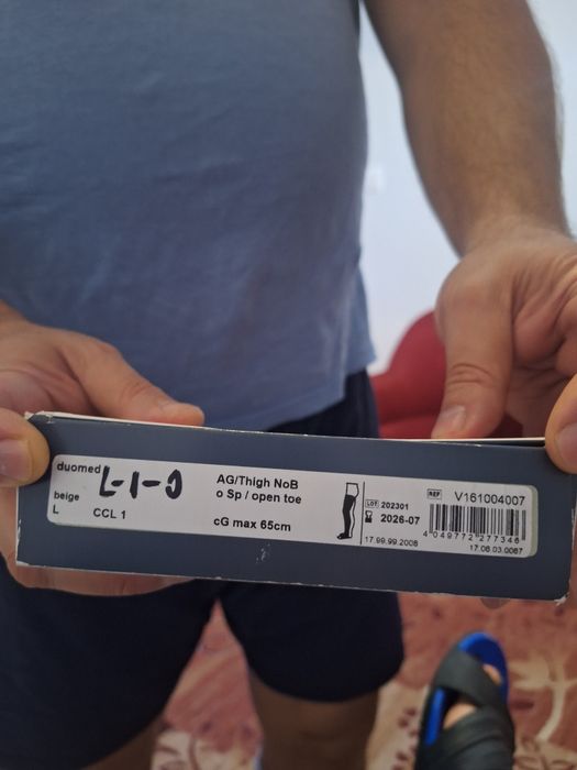 Ciorapi medicali pentru compresie varici duomed