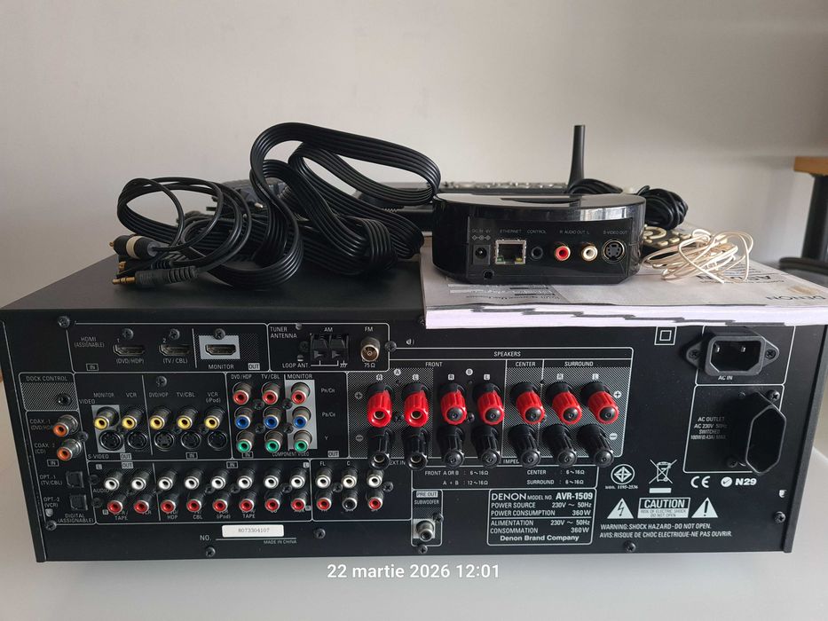 DENON Heos AVR-X3400H si AVR-1509