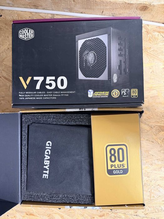 Lot 12 surse PC Cooler Master/FSP/Gigabyte (750W-1200W, Gold/Platinum) — 220 lei/buc