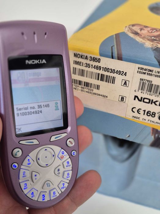 Nokia 3650 NOU 0 minute vorbite. Fullbox