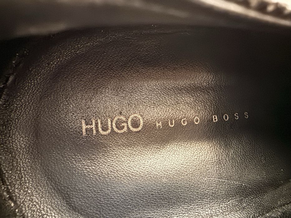 Pantofi Hugo Boss (HUGO) - piele naturala, Derby, 43