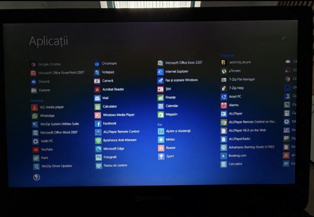 Laptop Packard Bell