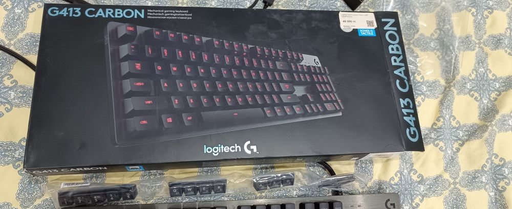 Продам клавиатуру Logitech g413 Carbon