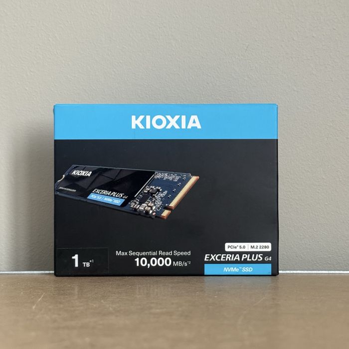 SSD 1TB Kioxia M.2 NVMe Exceria PLUS G4 PCIe 5.0, 10.000MB/s