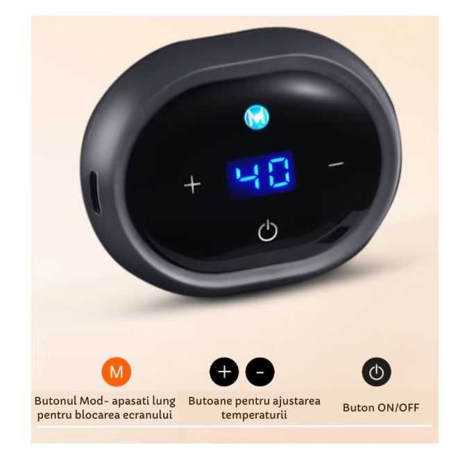 Centura lombara, cu incalzire termica, pentru Dureri de spate