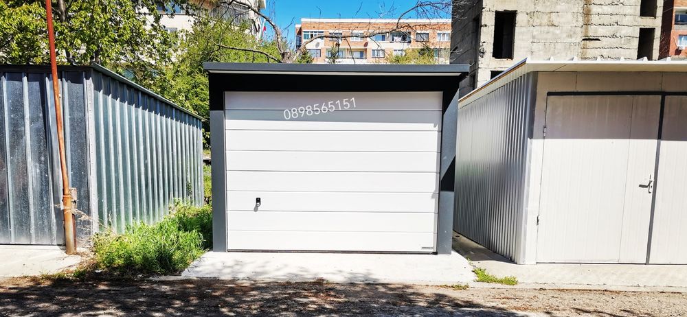 Преносим Гараж от термопанел, от сандвич панел, метален гараж