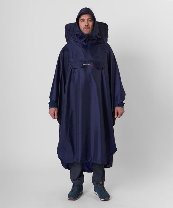 Пончо RedFox Poncho Plus, дождевик с рюкзаком