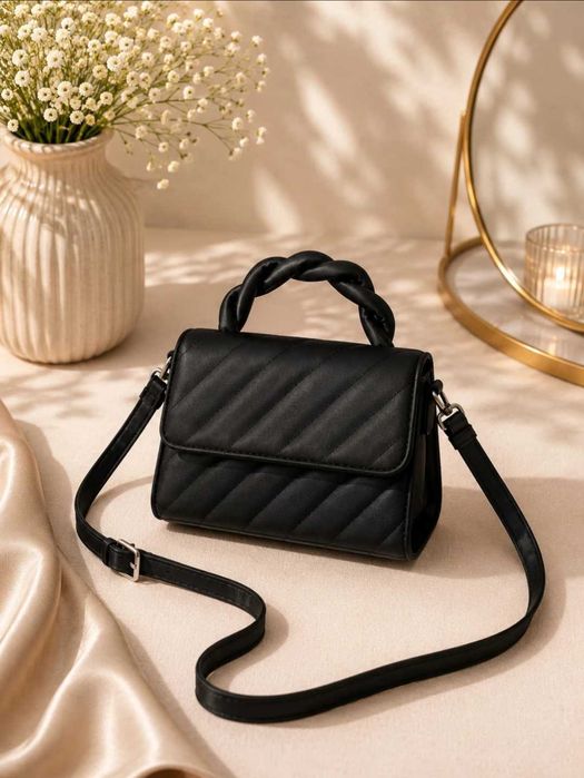 Vand geanta mica neagra Primark