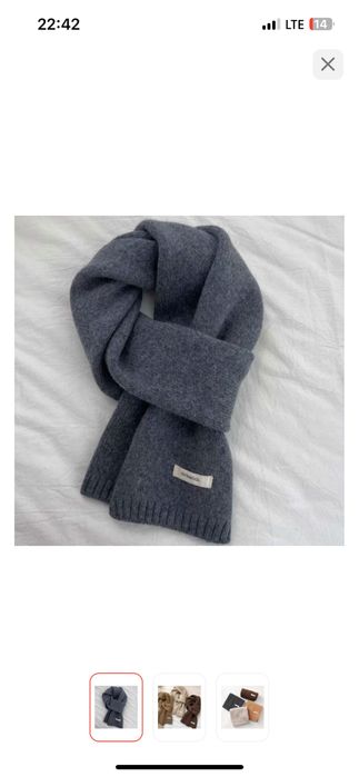 Шарф теплый для зимы