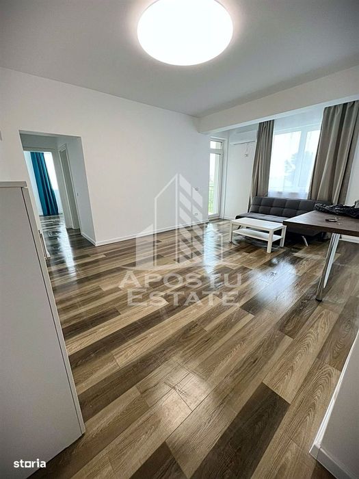 Apartament cu 2 camere de inchiriat, loc de parcare, Giroc