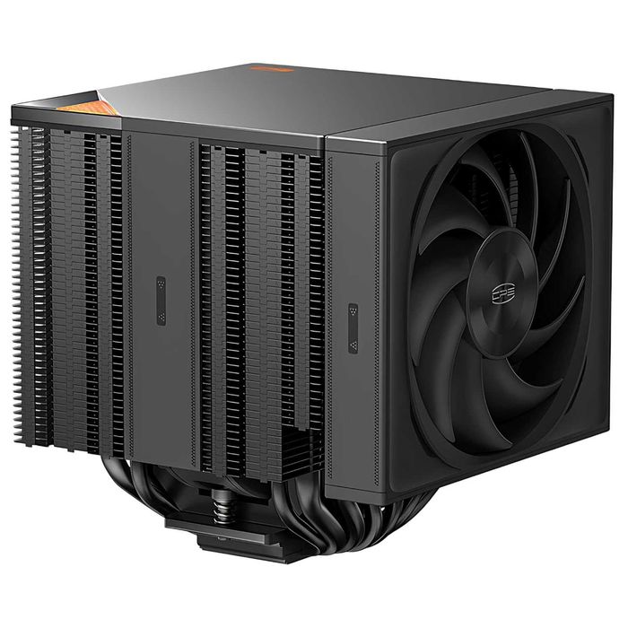 Cooler CPU PCCOOLER CPS RZ820 BK Dual Tower 290W TDP 8 Heatpipes PWM 2200RPM ARGB Intel LGA 1851 1700 AMD AM5 High-End Cooling Silent Premium Black