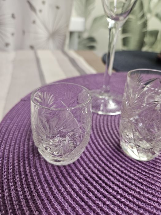 Хрустальные рюмки. Фужеры.