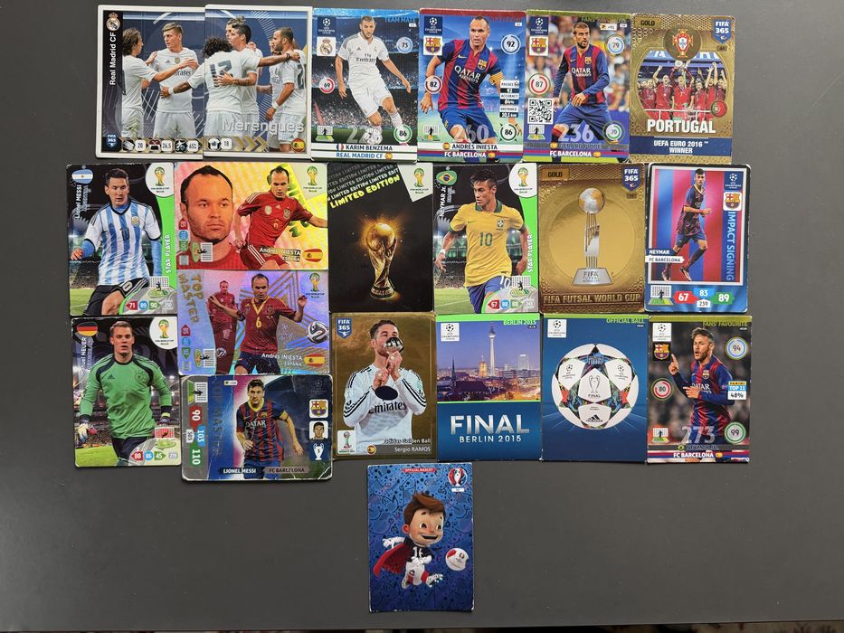 Cartonase editie speciala Real Madrid + Messi