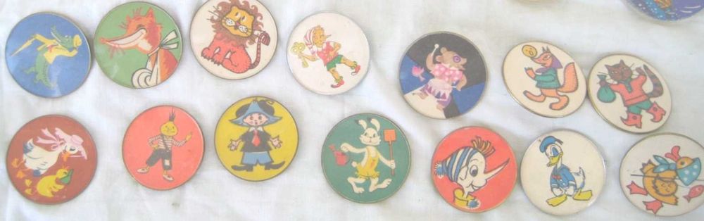 детские значки серии