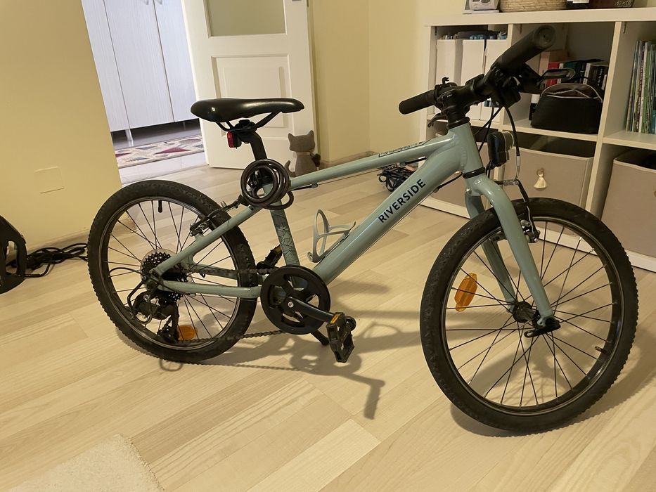 Bicicleta polivalenta Riverside 900 20” verde copii 120-135cm