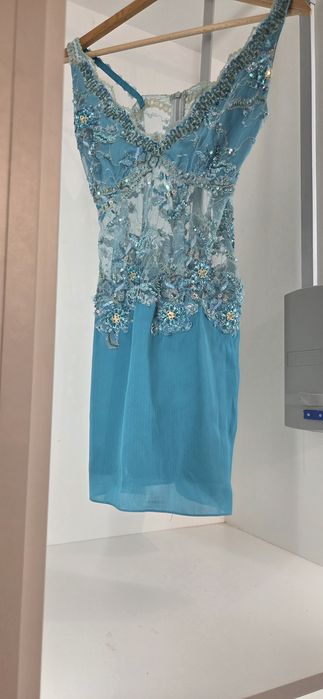 Rochie de seara albastra