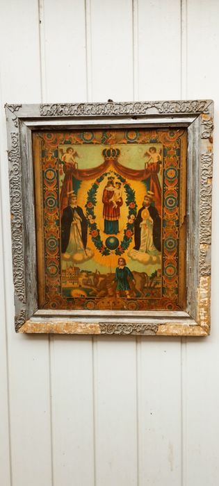 Icoane vechi pe hârtie