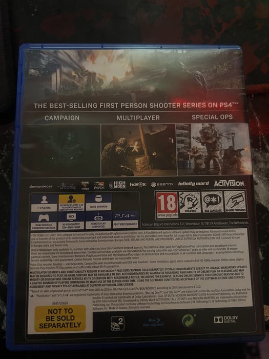 Vand joc PS4 (Call Of Duty Modern Warfare 2019)
