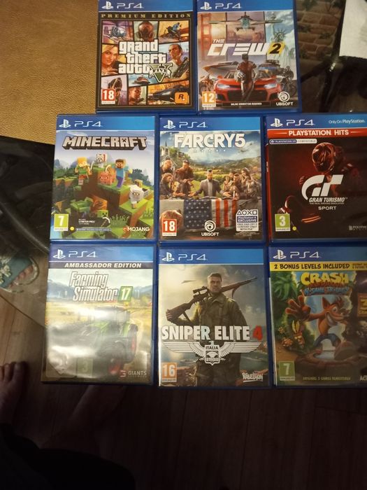 Play Station 4 PS 4 + 9jocuri