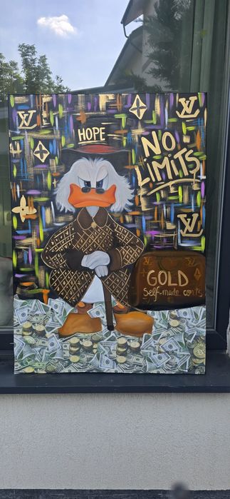 Tablou Disney Donald 70 x 100