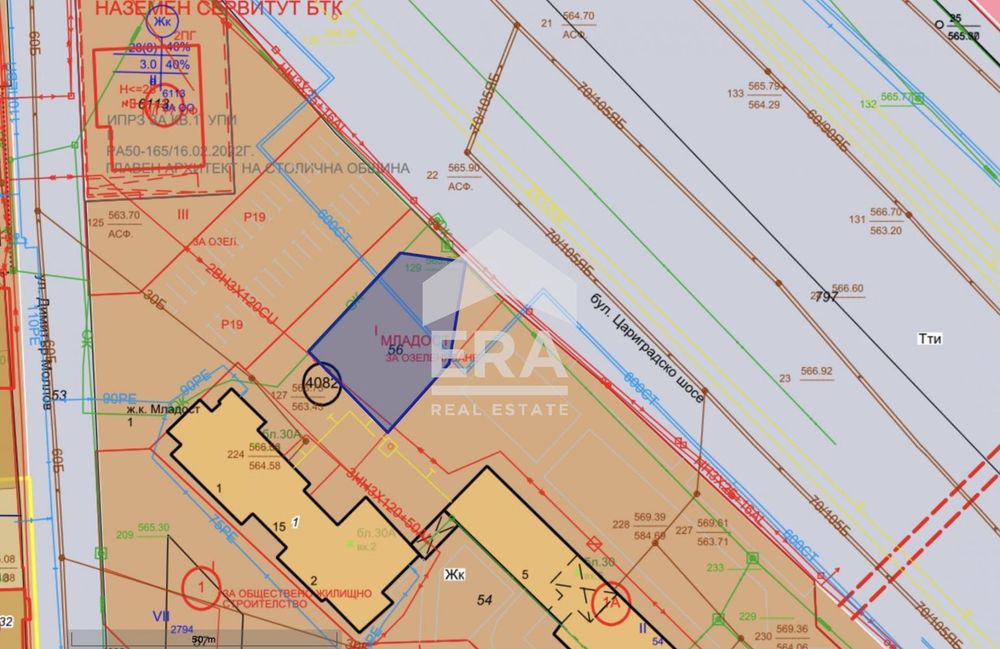 Продава се Парцел в София, Младост 1 - 570 кв.м за 170 €/кв.м - Снимка #1
