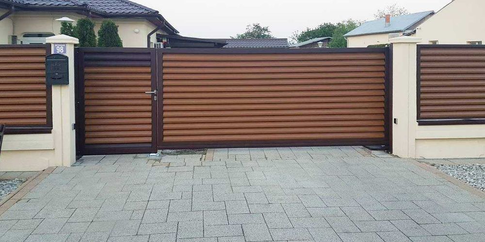 Garduri din panou stil jaluzele de diferite modele si dimensiuni