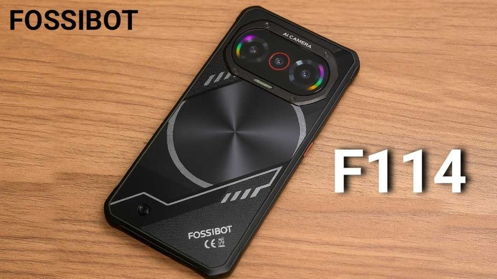Fossibot F114 16GB RAM 128GB ROM Ultra Slim с IP68 защита