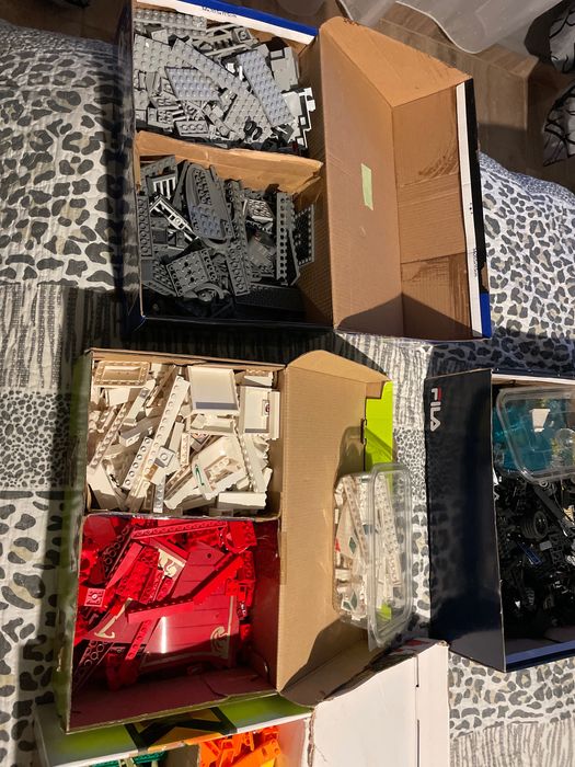 Lego sortat pe piese