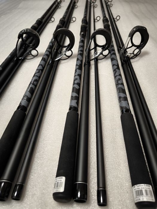 SET 4 Lansete Diamant alb Tactics 3.90m 5LBS 3 segmente