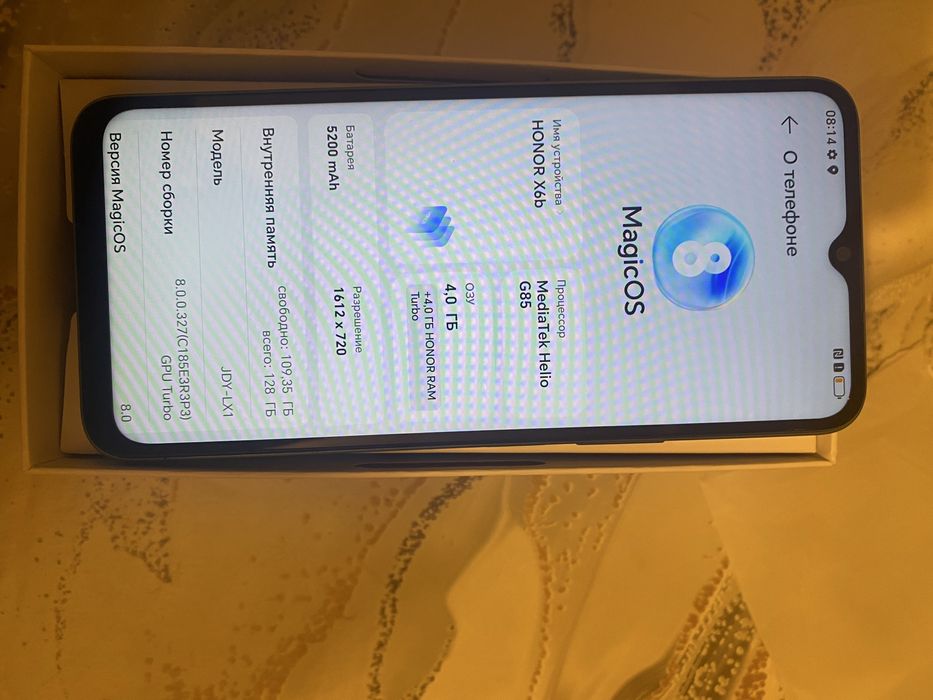 Продам Honor X6b 4Гб/128Гб