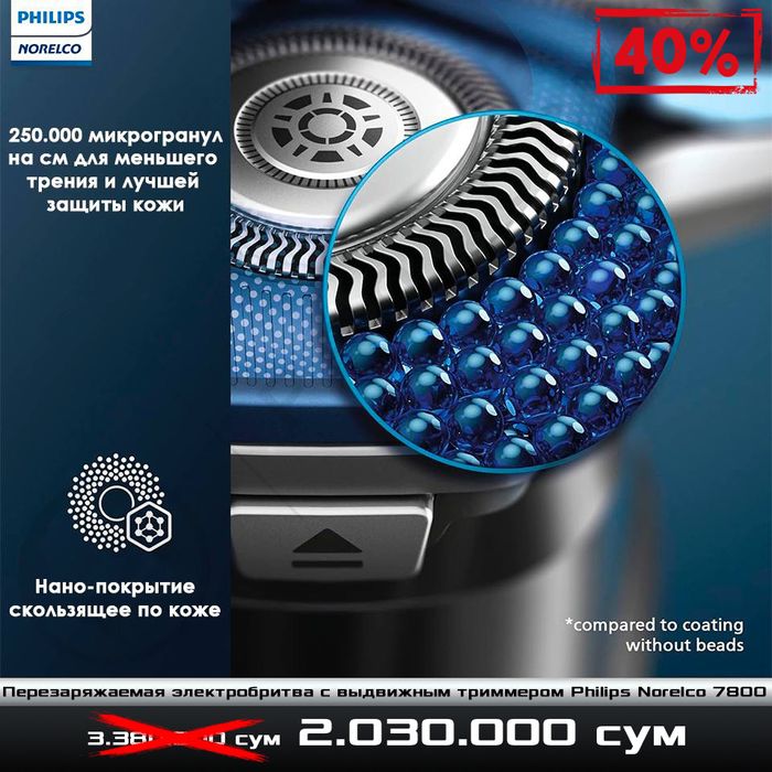 Беспроводная электробритва Philips Norelco 7800
